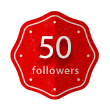 50 followers