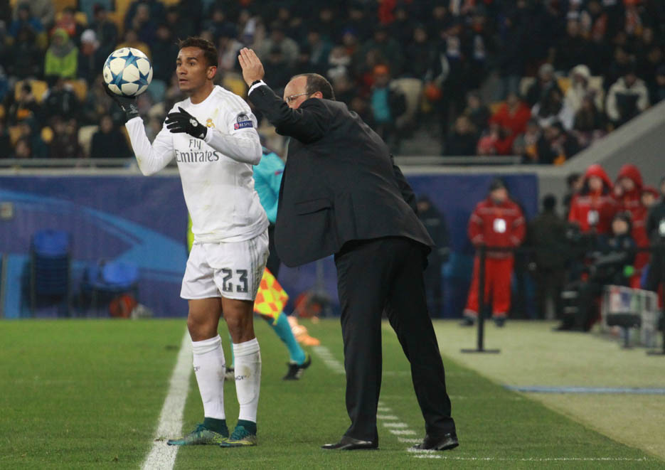 Rafael Benitez and Danilo