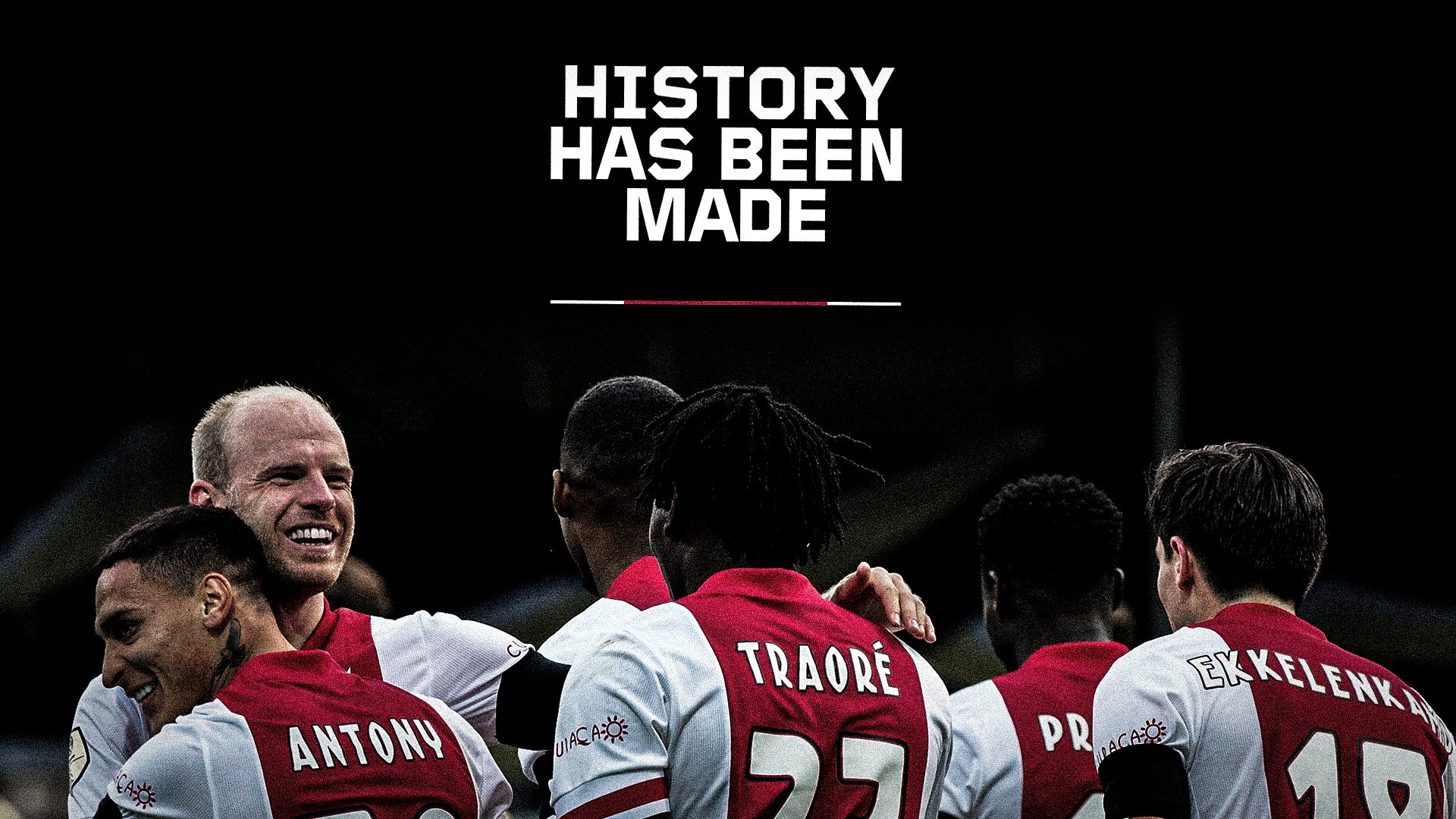 The new Ajax is still scary: Record-breaking historic win in the Eredivisie with 13 goals scored!