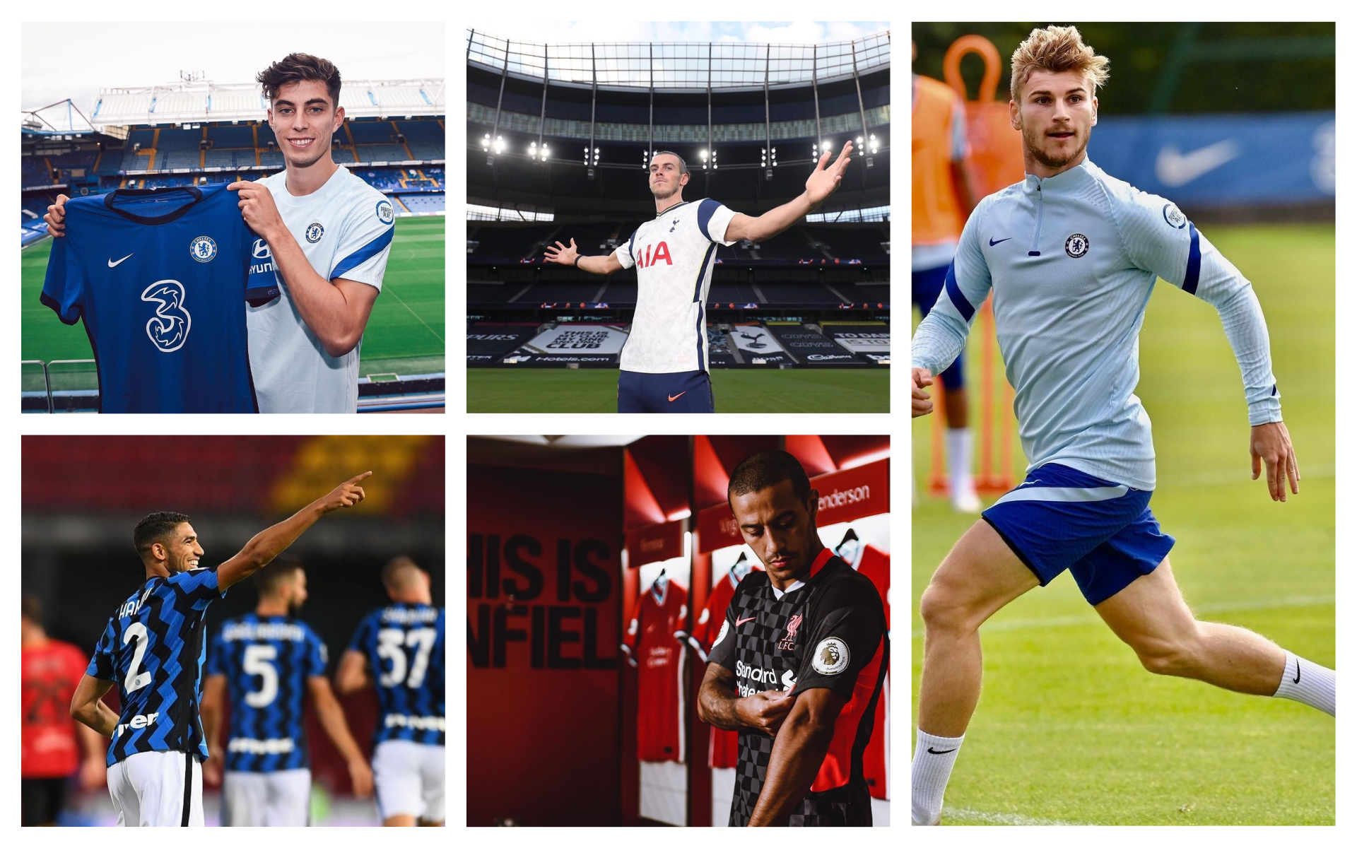 Best transfers of the 2020 summer window