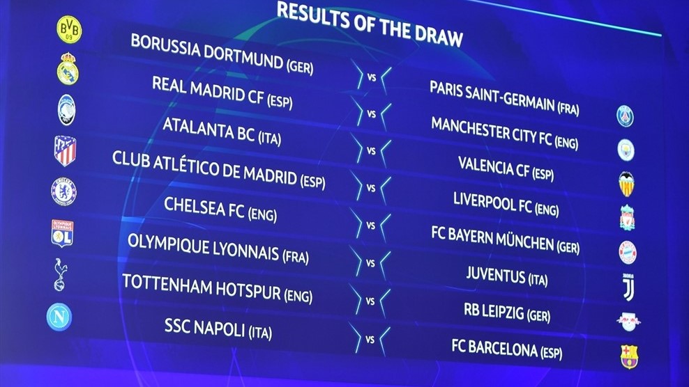 The Champions League top 16 draw made some scintillating ...