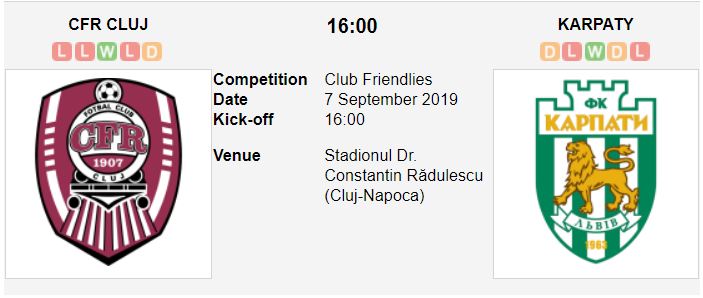 Free Pick Cfr Cluj Vs Karpaty Insidesport