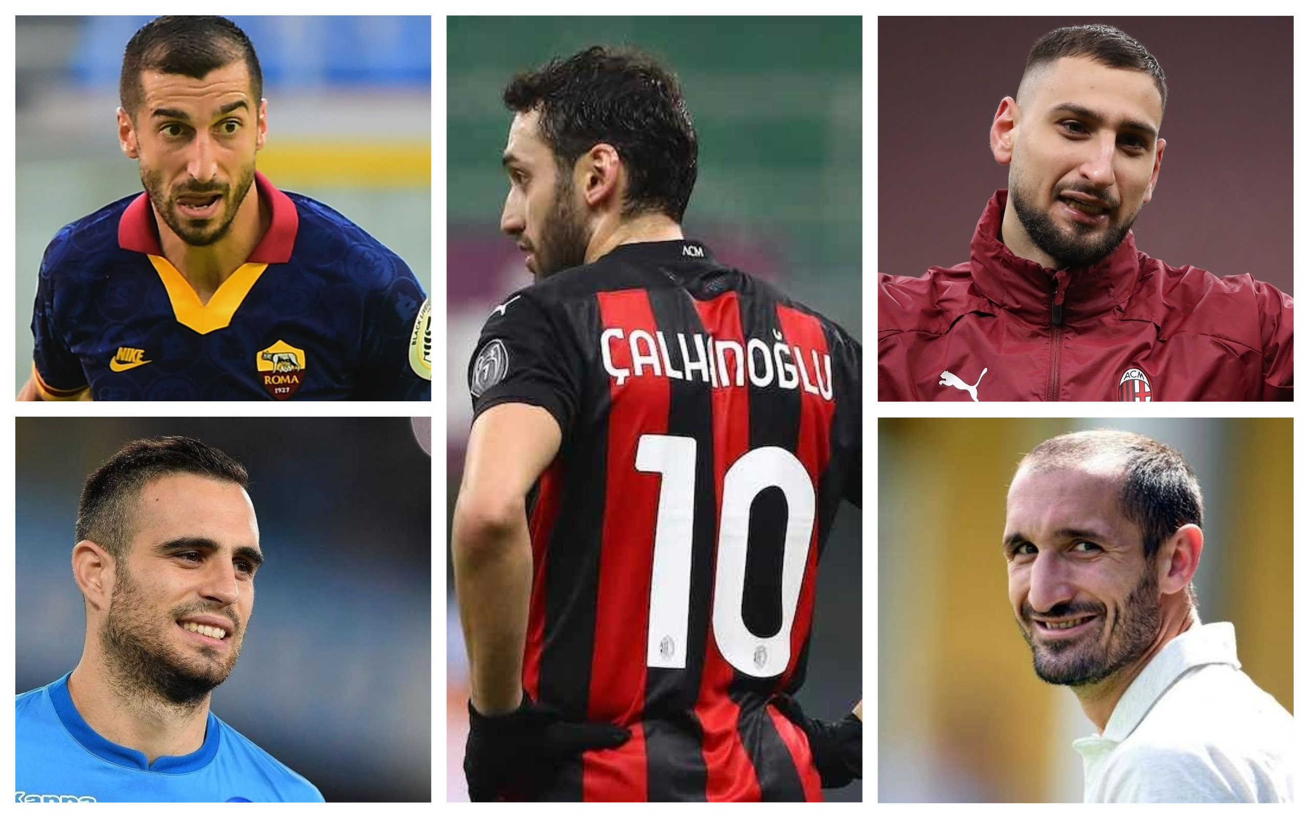Players top Serie A clubs are at risk of losing as free agents this summer