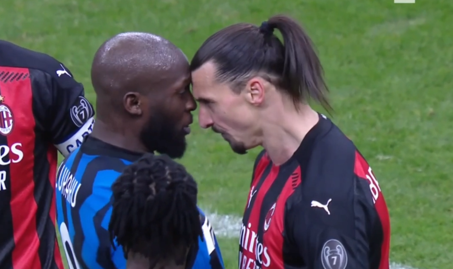 Ibra and Lukaku clash and exchange hard insults: Derby gets solved by the unlikely hero