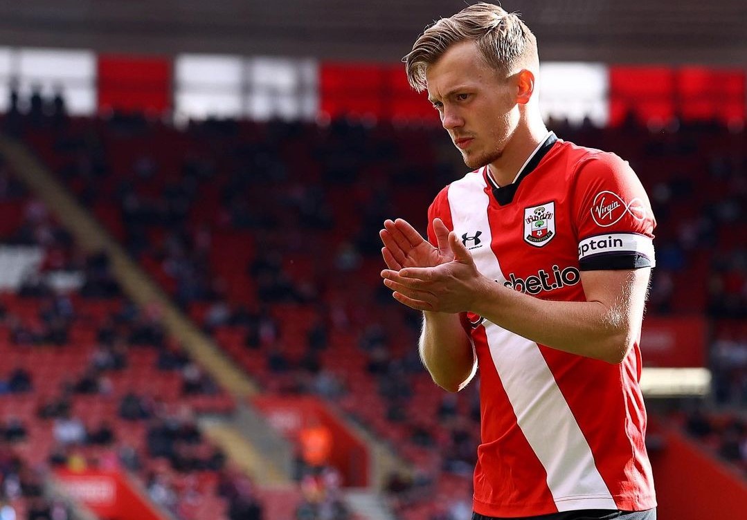 Non-stop: James Ward-Prowse becomes the first midfielder two play every minute of TWO consecutive seasons