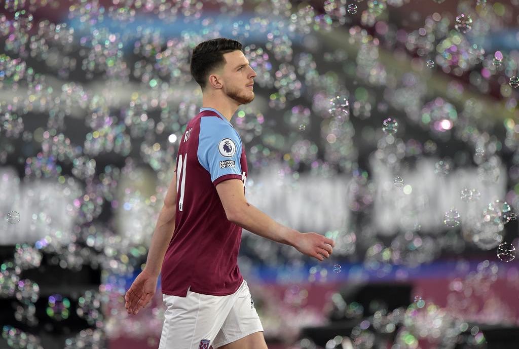 The next big English transfer: David Moyes claims €117,000,000 for Declan Rice is a former price, a bargain missed out on 