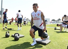 Arsenal's Lucas Torreira suffers a fractured ankle in the FA Cup match