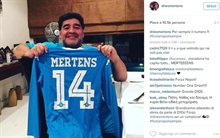 Maradona sings high praise to Mertens: He was born to be a striker
