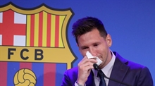 Messi speaks through the tears: Last year I didn't want to stay, this one I do 