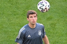 Thomas Muller, not just a great player and a jokester, but a third assistant manager for Germany